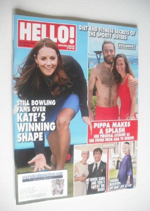 Hello! magazine - The Duchess of Cambridge cover (11 August 2014 - Issue 1340)