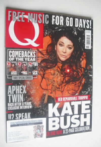 <!--2014-11-->Q magazine - Kate Bush cover (November 2014)