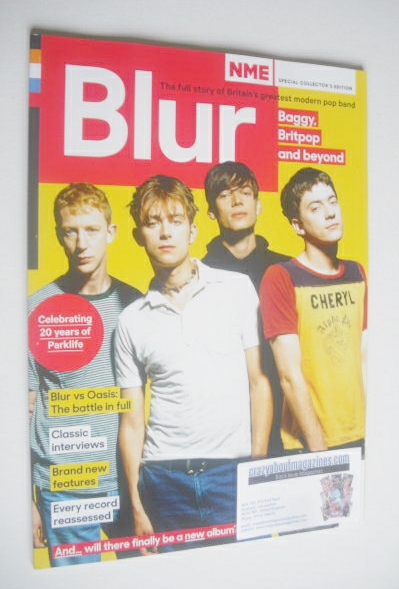 NME Special Collector's Edition magazine - Blur cover (Issue 4 - 2014)