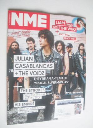 NME magazine - Julian Casablancas and The Voidz cover (22 November 2014)