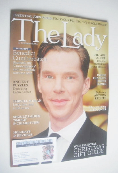 <!--2014-11-14-->The Lady magazine (14 November 2014 - Benedict Cumberbatch