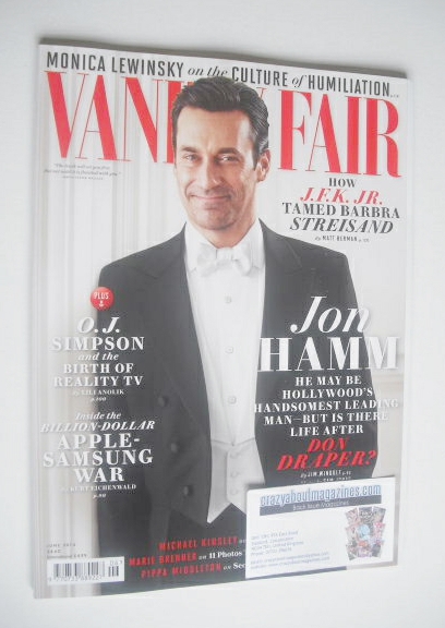 Vanity Fair magazine - Jon Hamm cover (June 2014)