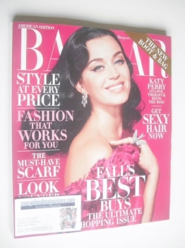 Harper's Bazaar magazine - October 2014 - Katy Perry cover
