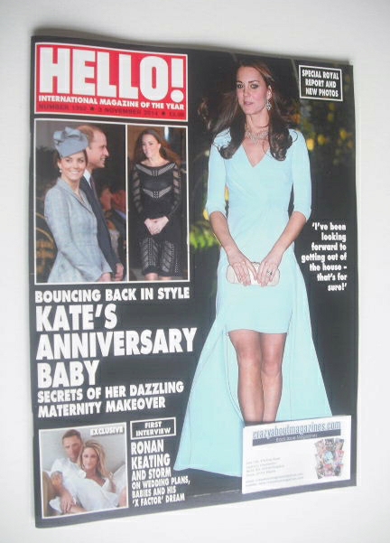 Hello! magazine - The Duchess of Cambridge cover (3 November 2014 - Issue 1352)