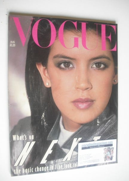 <!--1982-08-->British Vogue magazine - August 1982 (Vintage Issue)