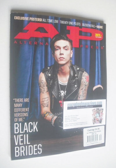 <!--2014-12-->Alternative Press magazine - December 2014 - Andy Biersack co