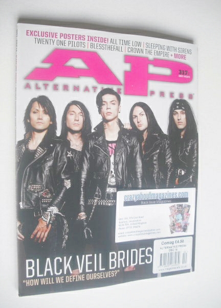 <!--2014-12-->Alternative Press magazine - December 2014 - Black Veil Bride