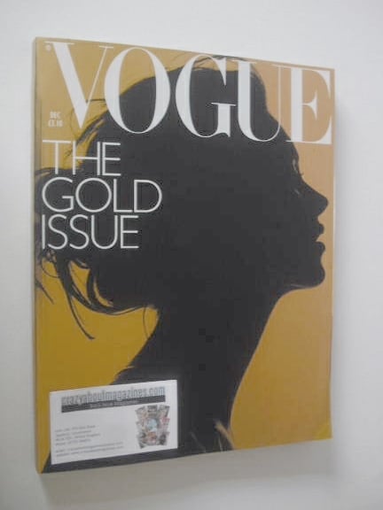 <!--2000-12-->British Vogue magazine - December 2000 - The Gold Issue (Kate