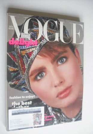 US Vogue magazine - November 1984