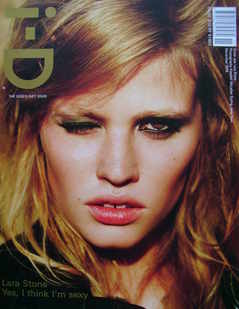 i-D magazine - Lara Stone cover (November 2008)