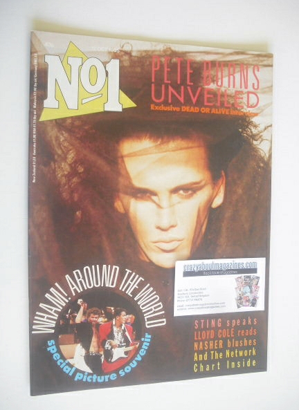 No 1 Magazine - Pete Burns cover (12 October 1985)