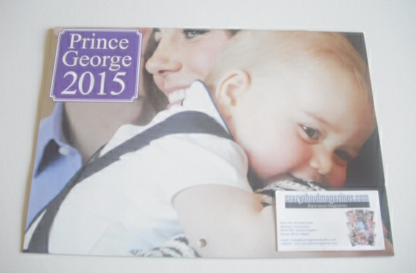 Prince George 2015 calendar