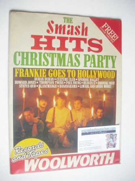 Smash Hits magazine - Frankie Goes To Hollywood cover (Christmas 1984)