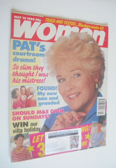 Woman magazine - Pam St Clement (10 May 1993)