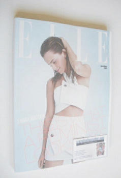 British Elle magazine - December 2014 - Emma Watson cover (Subscriber's Edition)