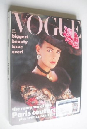 British Vogue magazine - October 1987