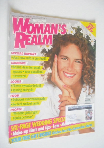 <!--1989-05-23-->Woman's Realm magazine (23 May 1989)