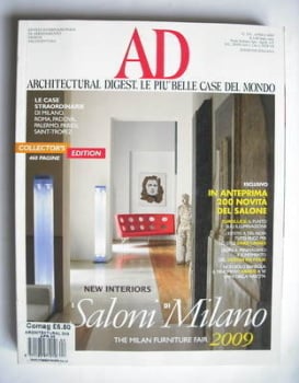 Architectural Digest magazine - April 2009