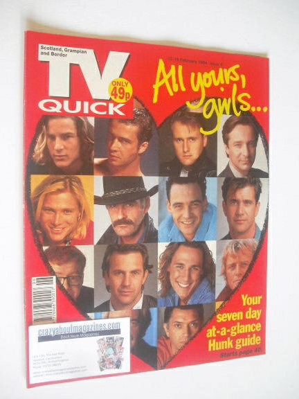 TV Quick magazine - All Yours, Girls cover (12-18 February 1994)