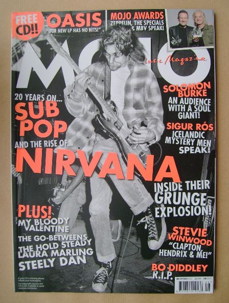 MOJO magazine - Nirvana cover (August 2008 - Issue 177)