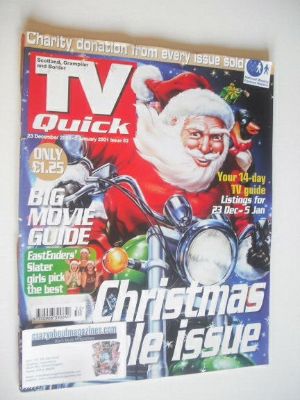<!--2000-12-23-->TV Quick magazine - Christmas & New Year cover (23 Decembe