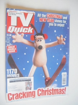 TV Quick magazine - Gromit cover (21 December 2002 - 3 January 2003)