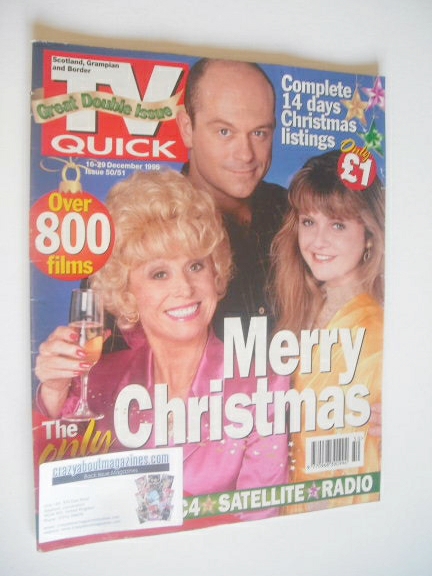 <!--1995-12-16-->TV Quick magazine - EastEnders cover (16-29 December 1995)