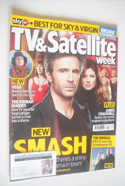 <!--2012-04-21-->TV&Satellite Week magazine - Smash cover (21-27 April 2012