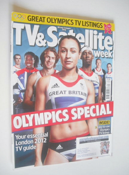 <!--2012-07-28-->TV&Satellite Week magazine - Olympics cover (28 July - 3 A