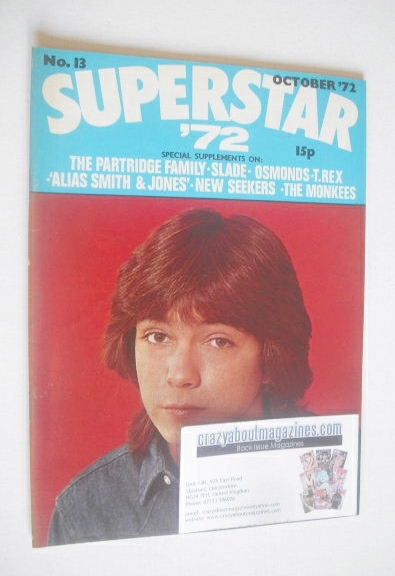 <!--1972-10-->Superstar '72 magazine (October 1972 - No. 13 - David Cassidy