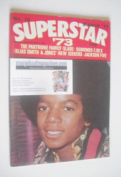 <!--1973-03-->Superstar '73 magazine (March 1973 - No. 18 - Michael Jackson