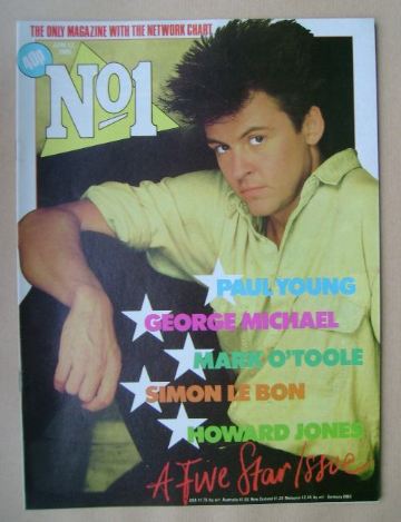 No 1 Magazine - Paul Young cover (13 April 1985)