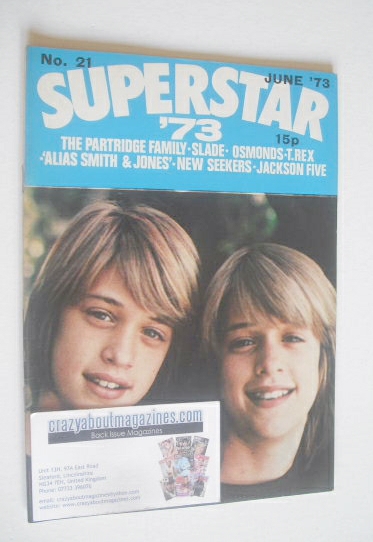 <!--1973-06-->Superstar '73 magazine (June 1973 - No. 21 - Andy and David W