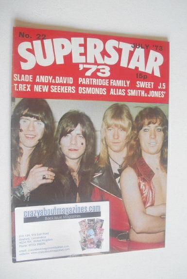 <!--1973-07-->Superstar '73 magazine (July 1973 - No. 22 - Sweet cover)