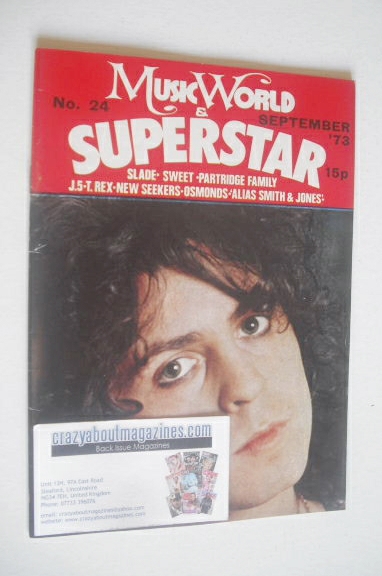 <!--1973-09-->Music World & Superstar magazine (September 1973 - No. 24 - M
