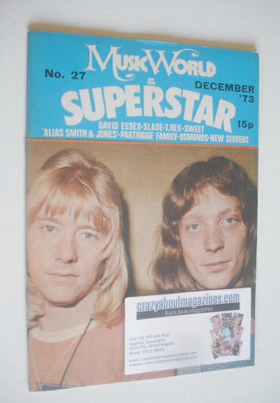 <!--1973-12-->Music World & Superstar magazine (December 1973 - No. 27 - Sw