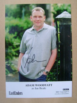 Adam Woodyatt autograph (EastEnders actor)