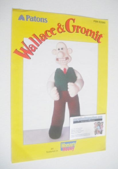 Wallace Toy Knitting Pattern (Patons PBN E2360)