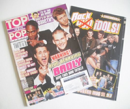 Top Of The Pops magazine - Blue cover (November 2002)
