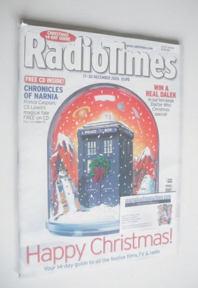Radio Times magazine - Christmas Issue (17-30 December 2005)
