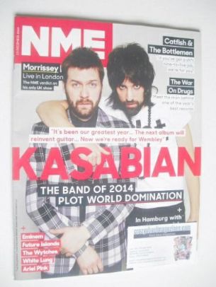 <!--2014-12-13-->NME magazine - Kasabian cover (13 December 2014)