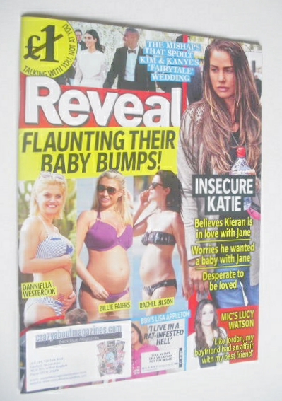 <!--2014-07-07-->Reveal magazine - Baby Bumps cover (7-13 June 2014)