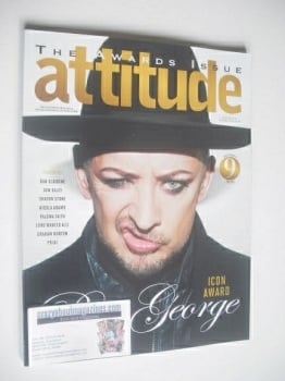 Attitude magazine - Boy George cover (November 2014)
