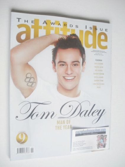Attitude magazine - Tom Daley cover (November 2014)