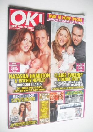OK! magazine - Baby At Home Special cover (21 October 2014 - Issue 952)