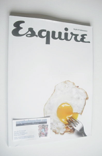 Esquire magazine - Fried Egg cover (December 2014 - Subscriber's Issue)