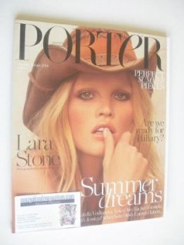 Porter magazine - Lara Stone cover (Summer 2014 - Issue 3)