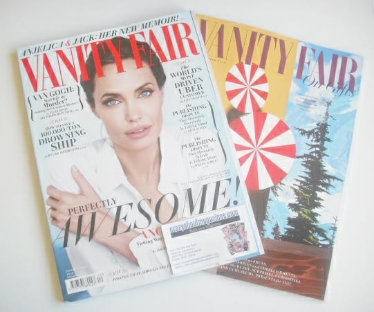 Vanity Fair magazine - Angelina Jolie cover (December 2014)