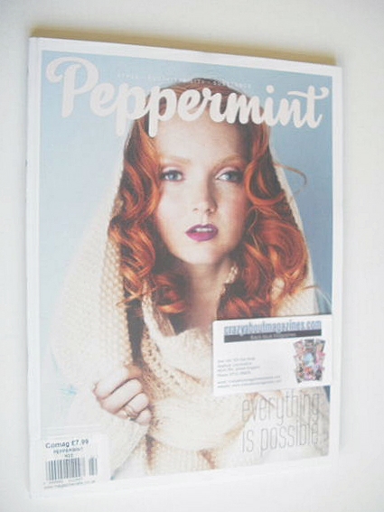 Peppermint magazine - Lily Cole cover (Winter 2014)