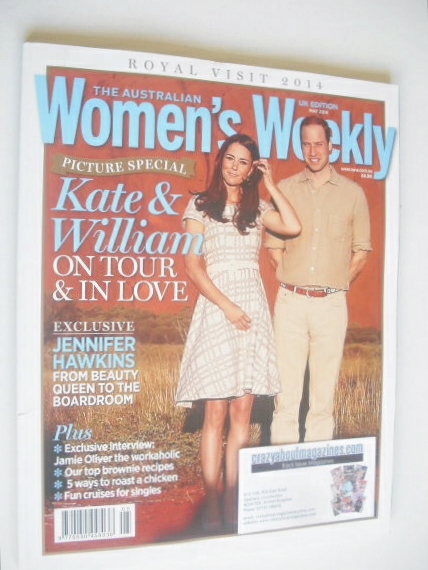 The Australian Women's Weekly magazine - Prince William and Kate cover (May